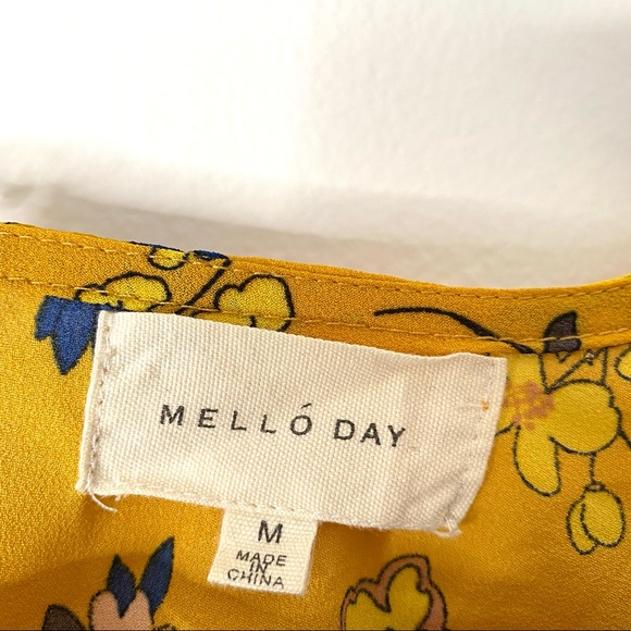 MELLODAY Pleated Bell Sleeve Blouse - Picture 12 of 12